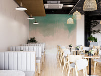 Colorful Watercolor Ombre Wallpaper Mural - Giffywalls