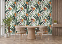 Custom Tropical Wallpaper Design