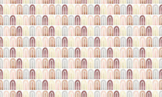 Boho Watercolour Peel And Stick Wallpaper