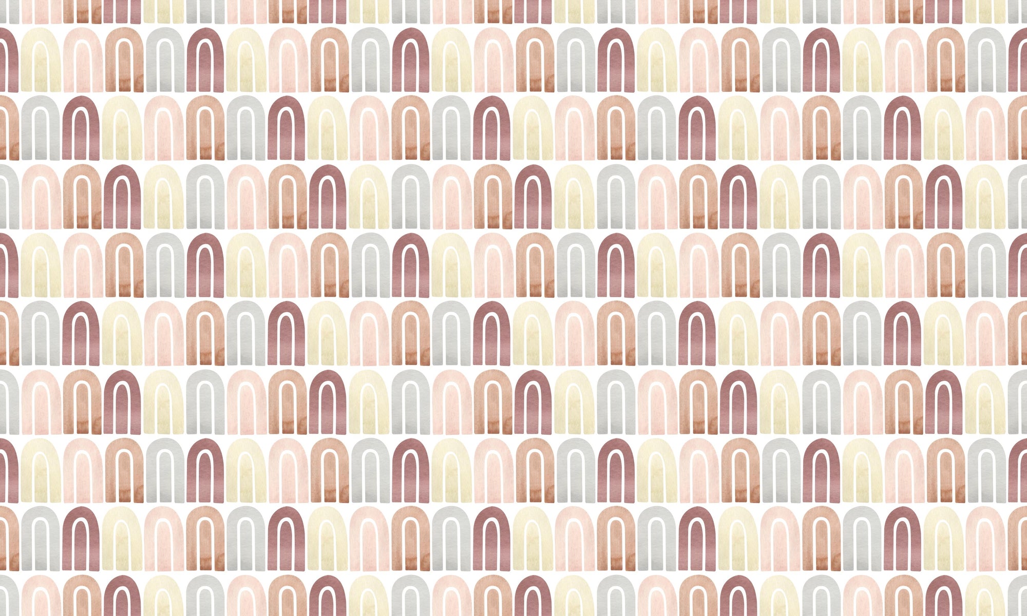 Boho Watercolour Peel And Stick Wallpaper