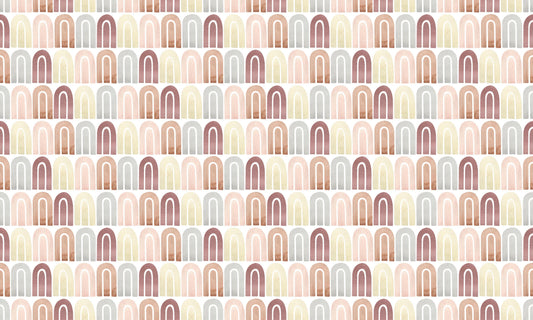 Boho Watercolour Peel And Stick Wallpaper