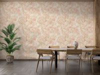 Dry palm leaves peelable wallpaper design
