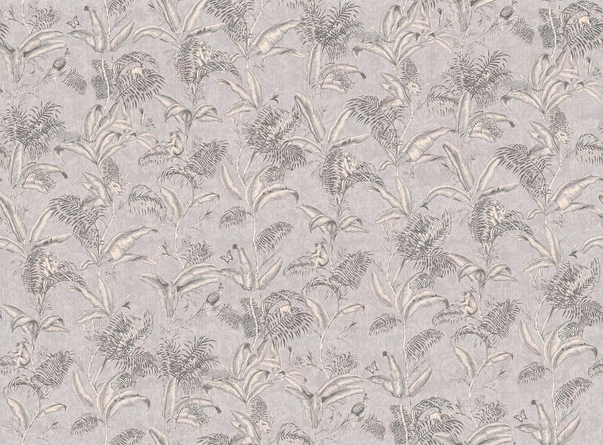 Vintage Palm Canopy Wallpaper
