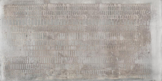 Industrial Aged Concrete Grid Wallpaper