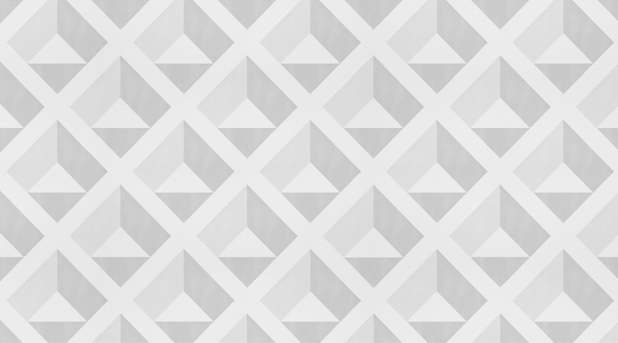 Geometric 3D Diamond Wallpaper