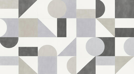 Modern Geometric Neutral Wallpaper