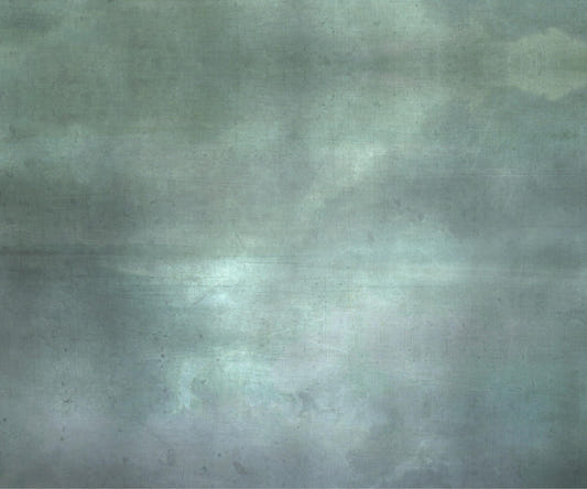 Green Ombre Textured Wallpaper