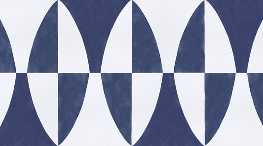Abstract Navy Wall Design Wallpaper