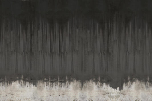 Abstract Dark Misty Woods Wallpaper