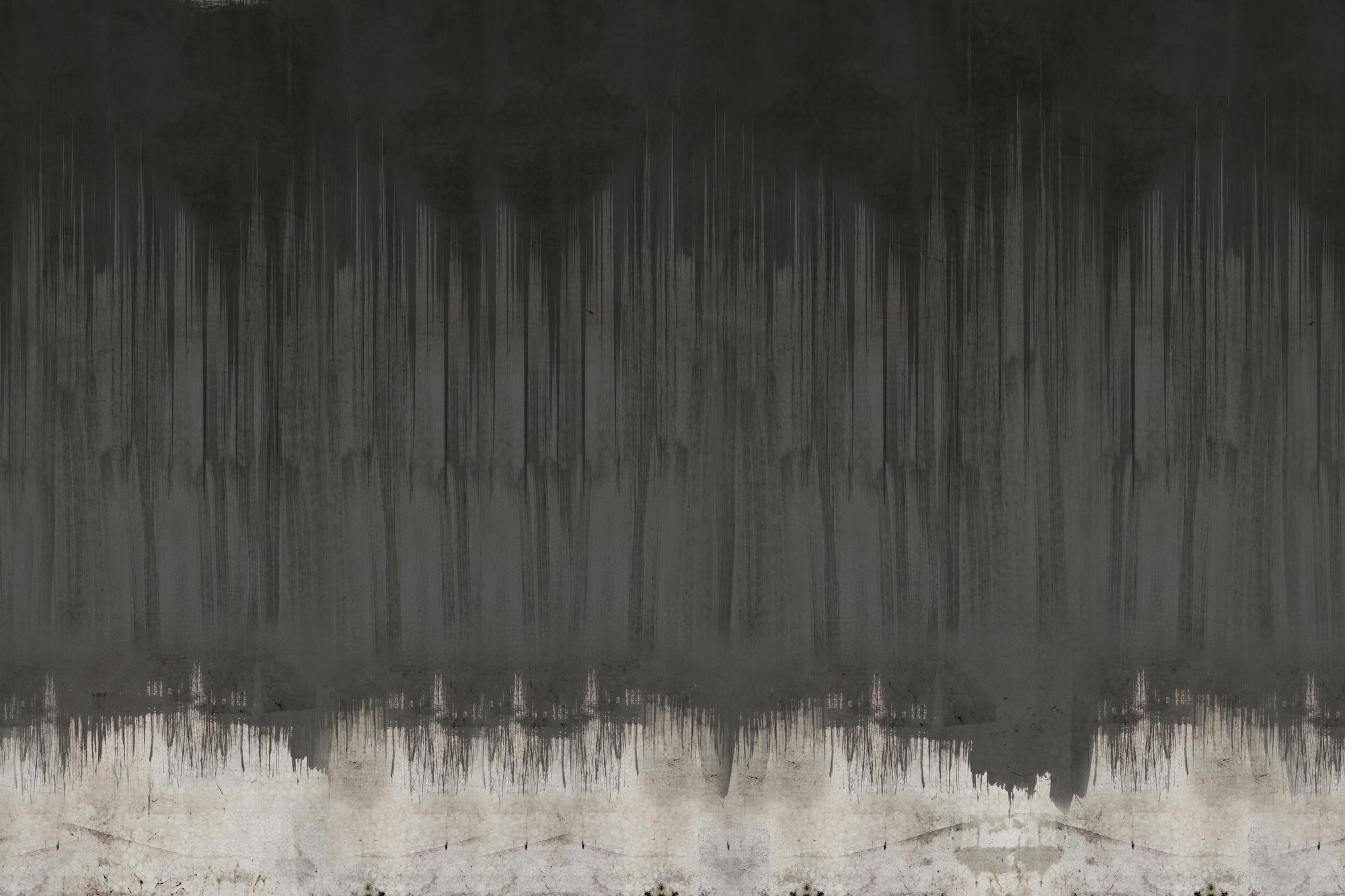 Abstract Dark Misty Woods Wallpaper