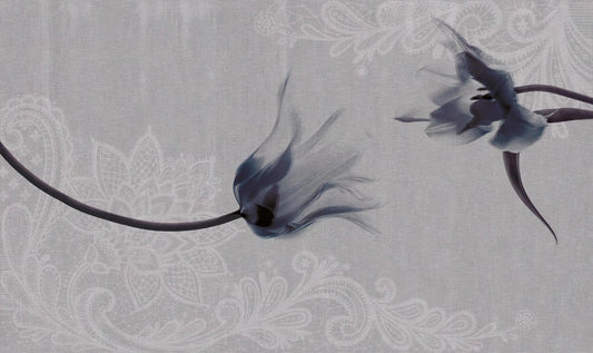 Muted Floral Mist Wallpaper