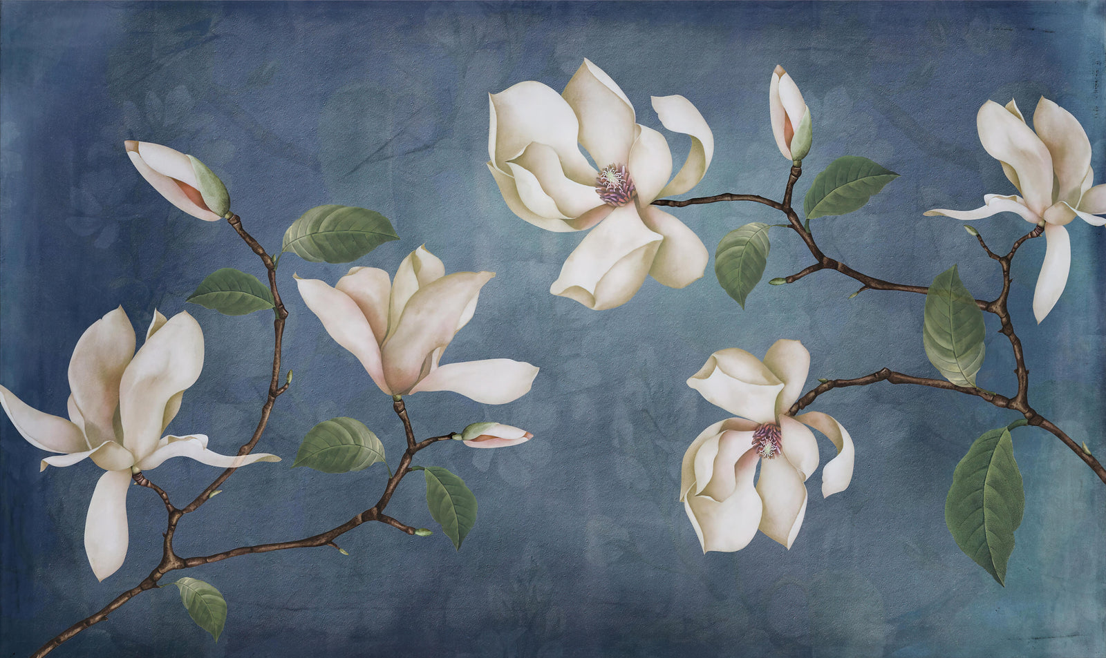Classic Magnolia Blossom Wallpaper