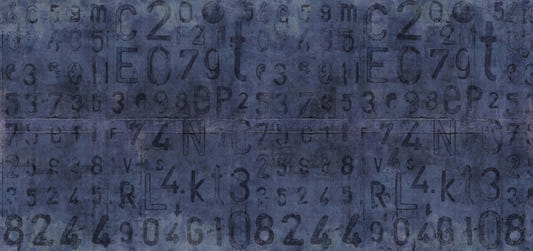Industrial Aged Numbers Wallpaper