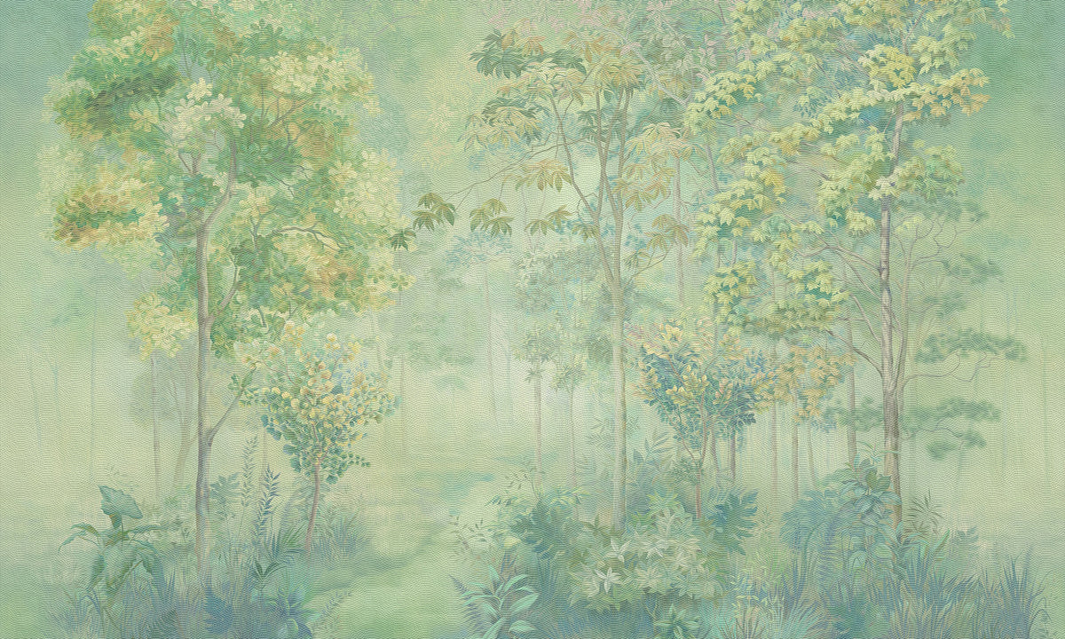 Serene Canopy Bliss wallpaper mural