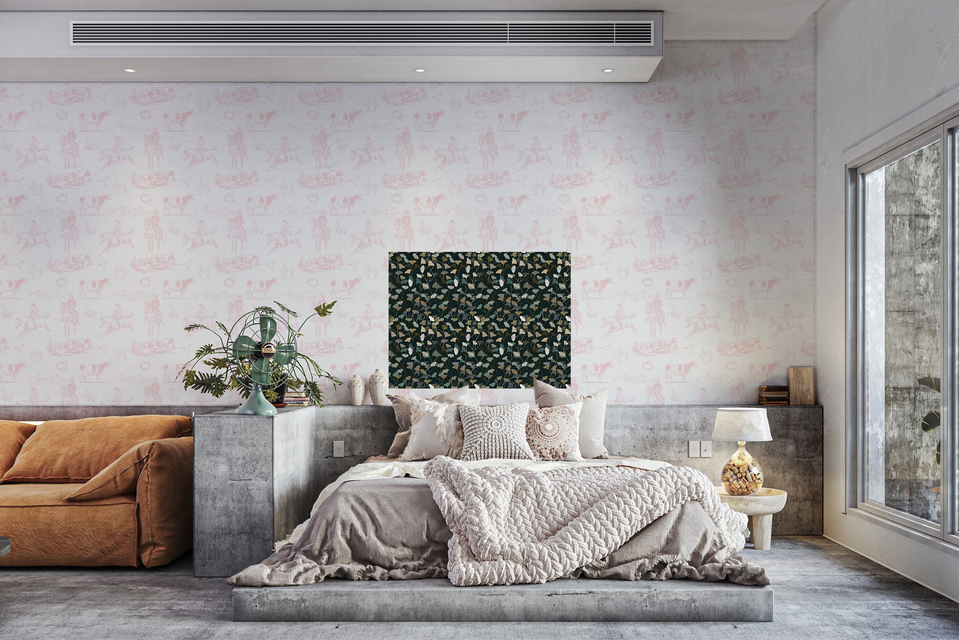 Country Style Rodeo Cowboy Wallpaper
