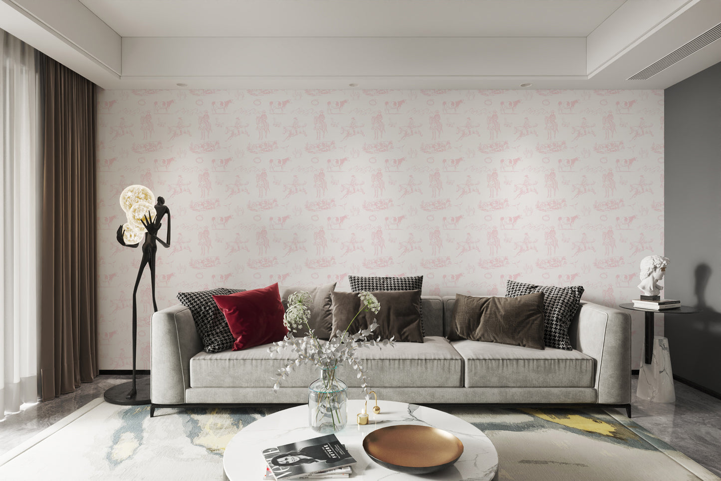 Vintage Rodeo Cowboy Western Wallpaper
