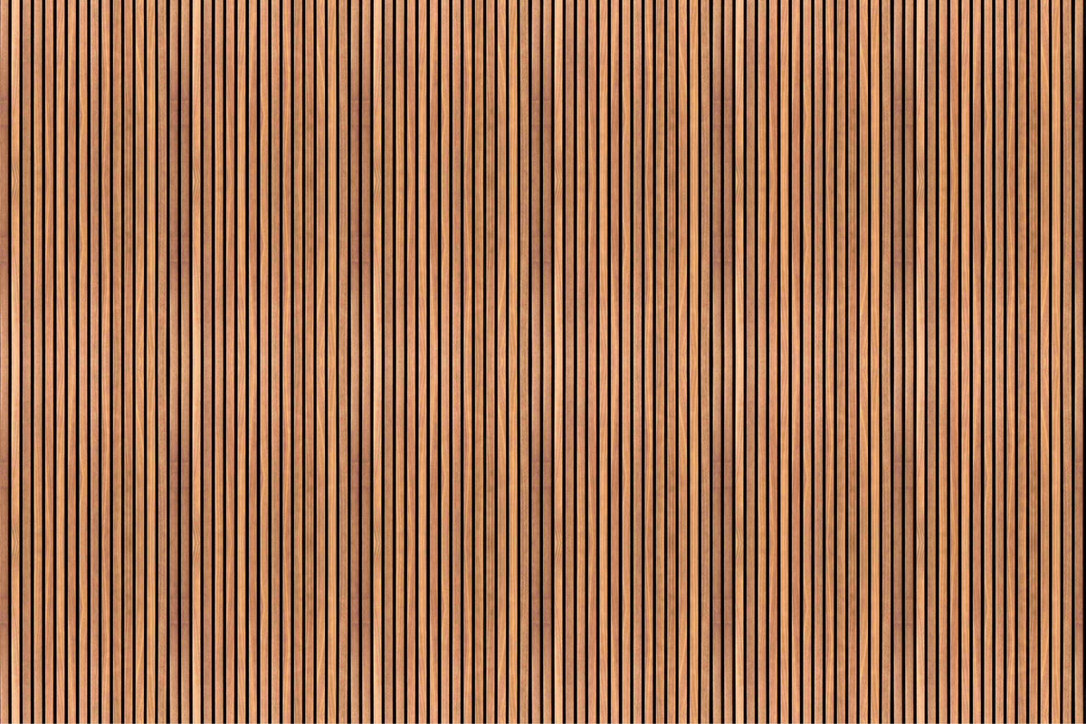 Modern Striped Wood Wallpaper