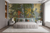 Vibrant Jungle Wall Mural - Giffywalls