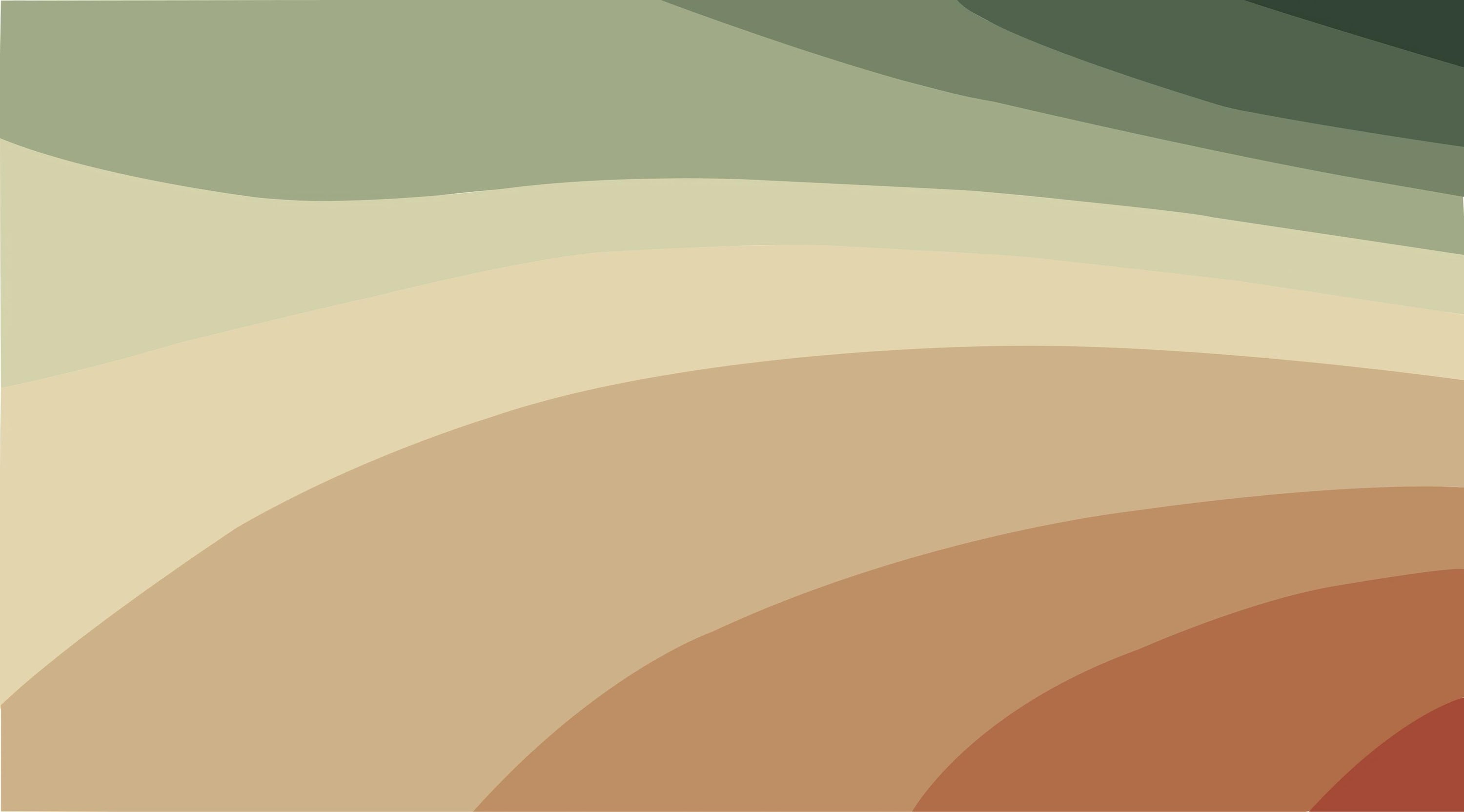 Warm Spectrum Wall Mural in your room — zoomed