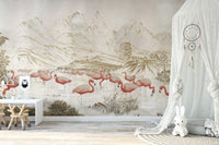 Pastel Flamingo Wallpaper - Giffywalls