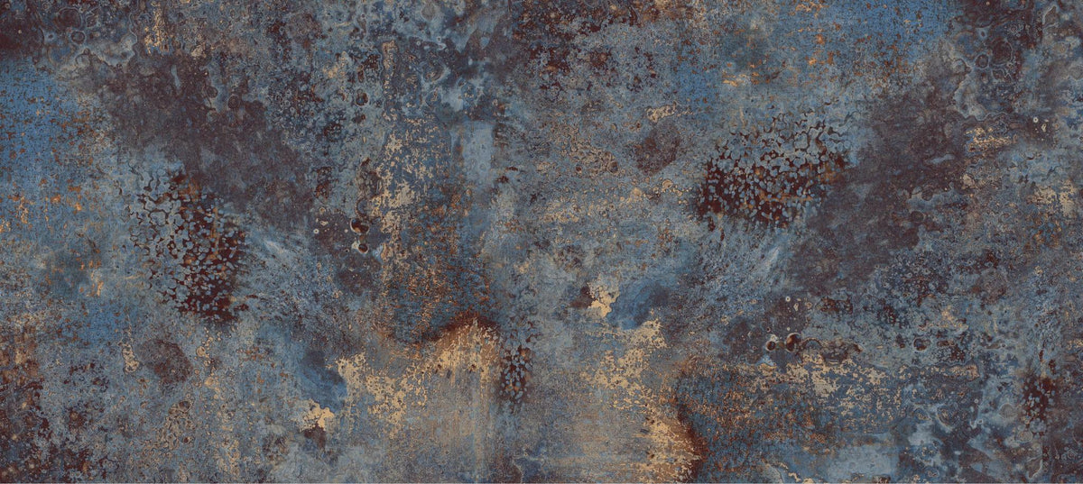 Blue Rusty Wallpaper Mural