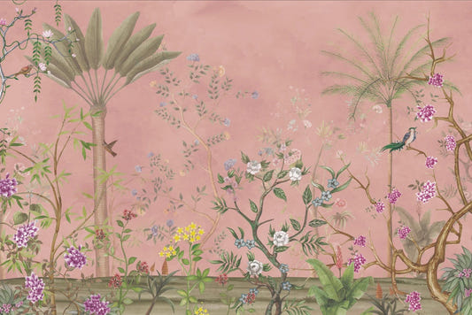 Colourful Flower Garden Wallpaper Mural
