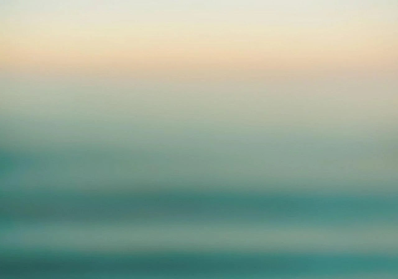 Blue Sea Ombre Wallpaper Mural