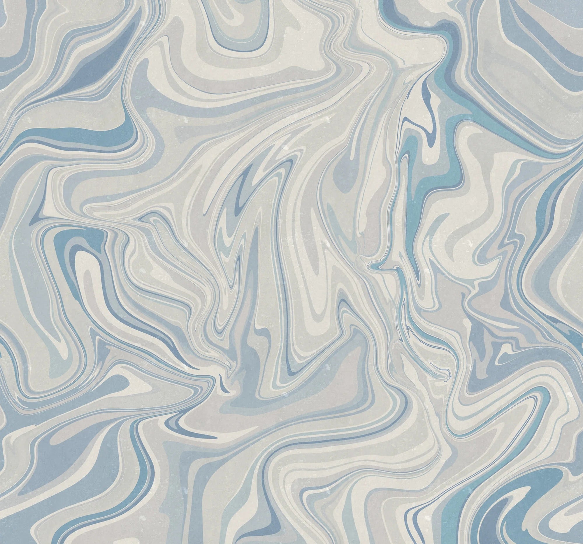 Klint Misty Blue Wallpaper Mural