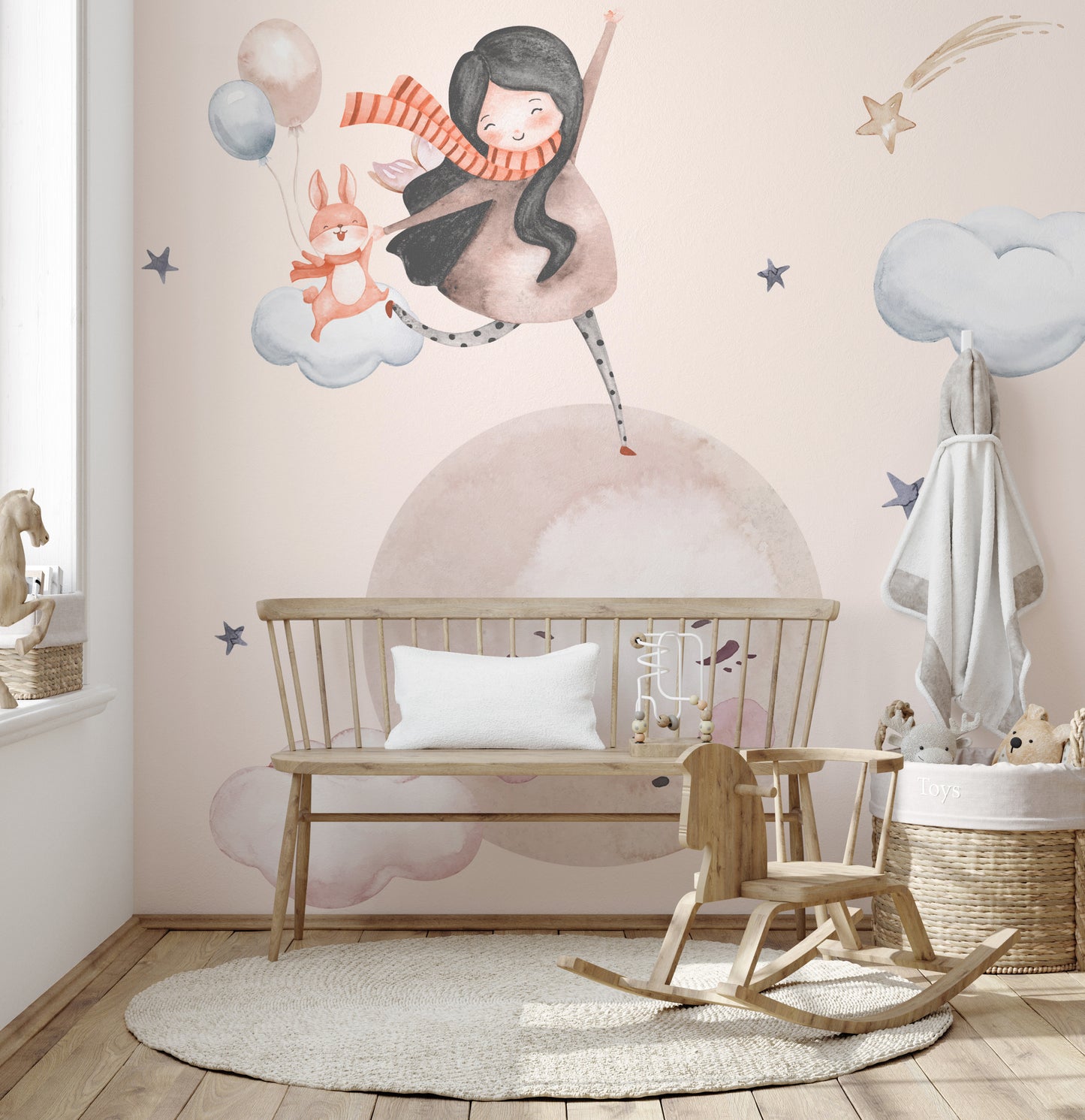 Starry Jumper Fantasy Sky Wallpaper