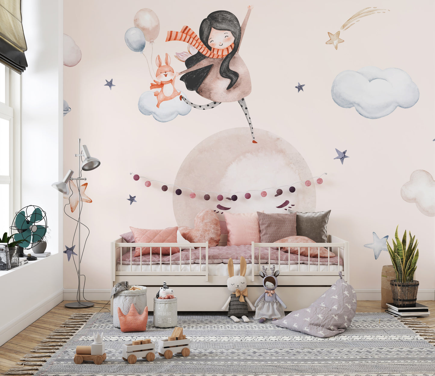 Starry Jumper Fantasy Sky Wallpaper