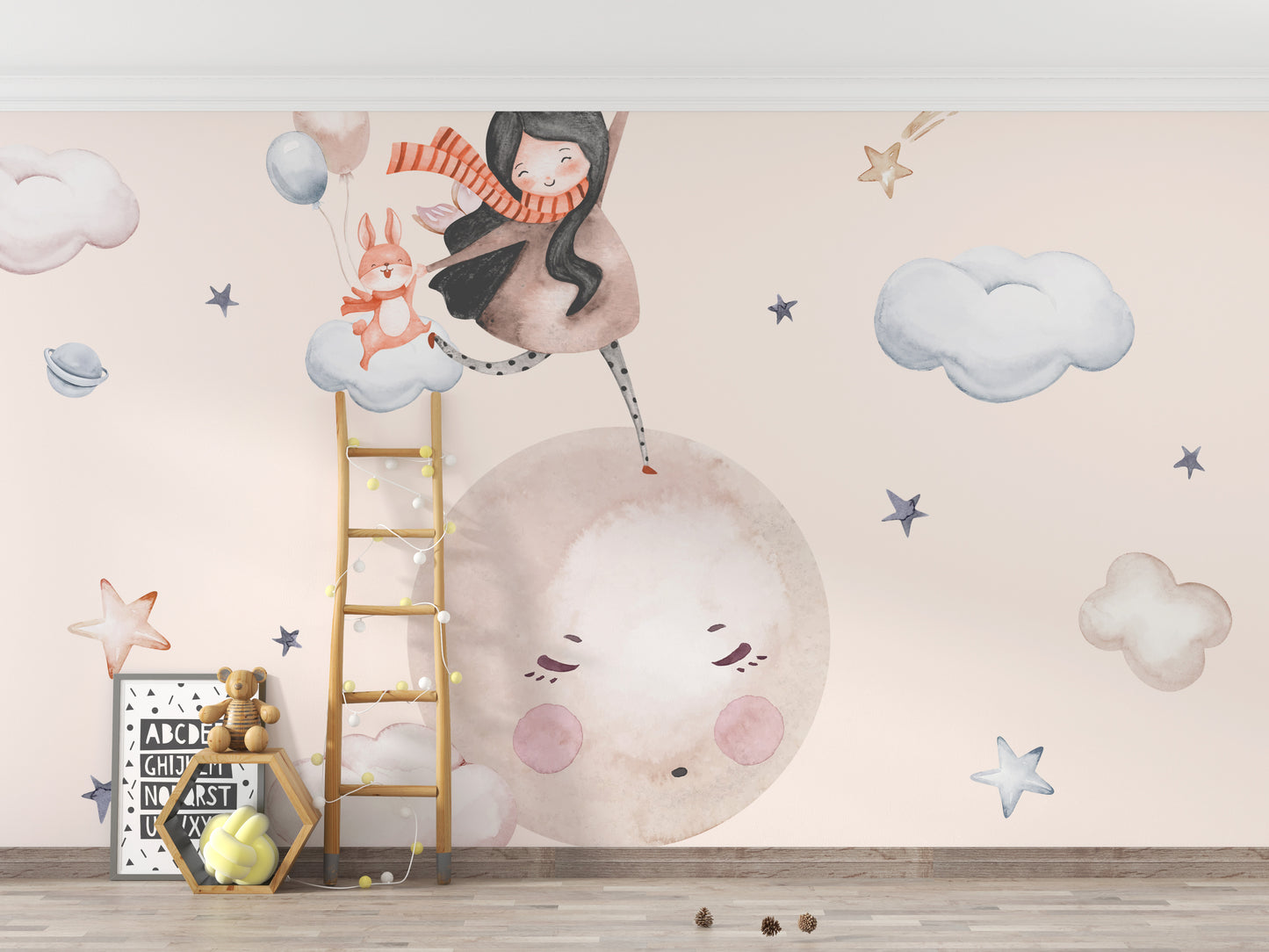 Starry Jumper Fantasy Sky Wallpaper