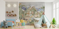 Jurassic Adventure Wall Mural - Giffywalls