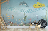 Underwater Adventure Wall Mural - Giffywalls