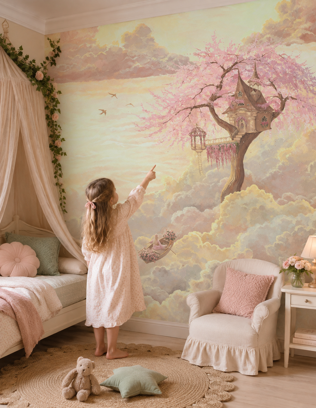 Cloud Nine Wall Mural
