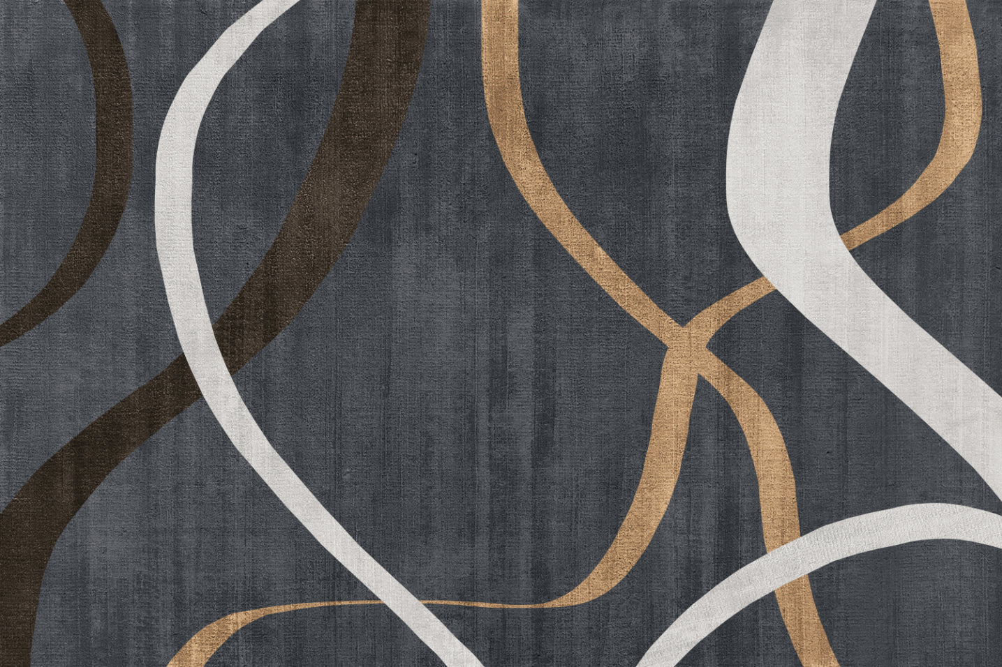 Geometric Brushstroke Wallpaper Mural