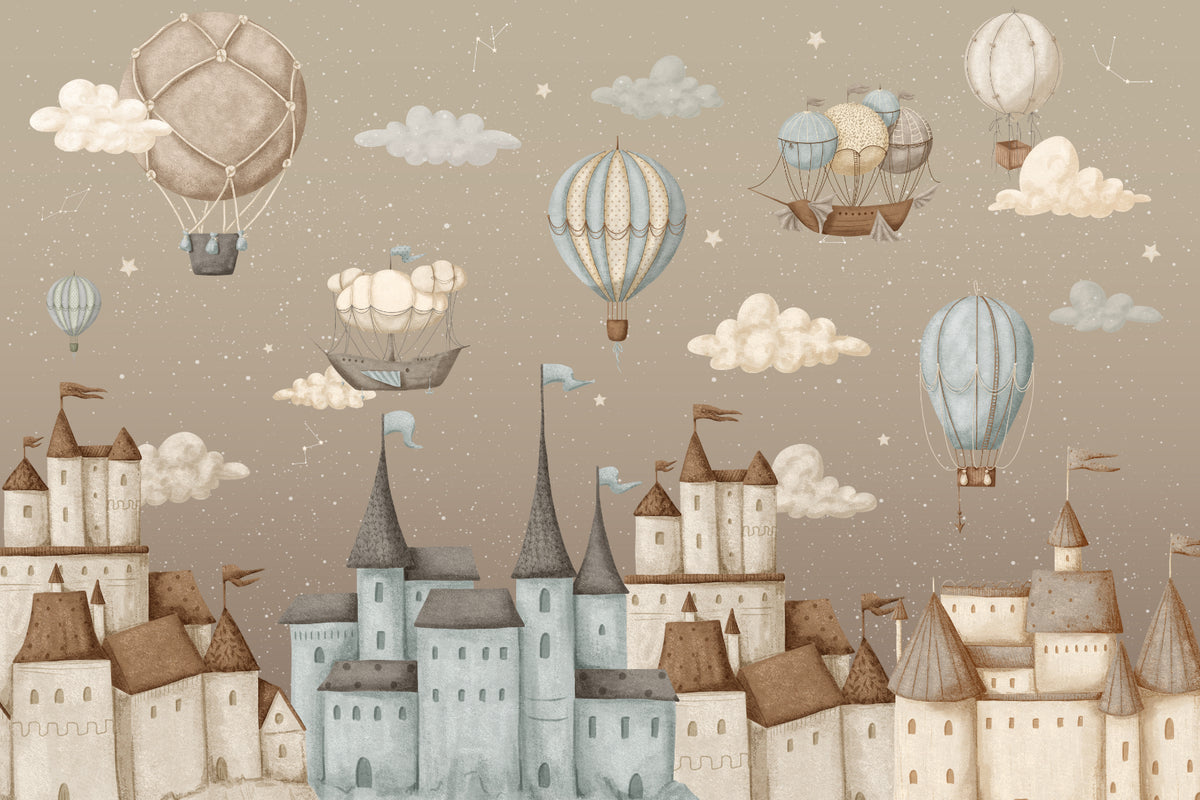 Fantasy Castle Wallpaper Mural
