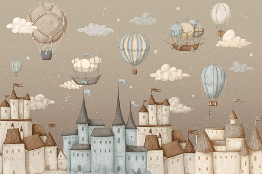 Fantasy Castle Wallpaper Mural