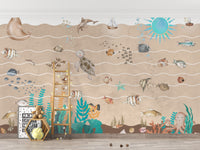 Marine Life Underwater Wallpaper Mural
