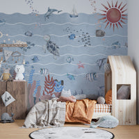 Vibrant Marine Life Underwater Wallpaper
