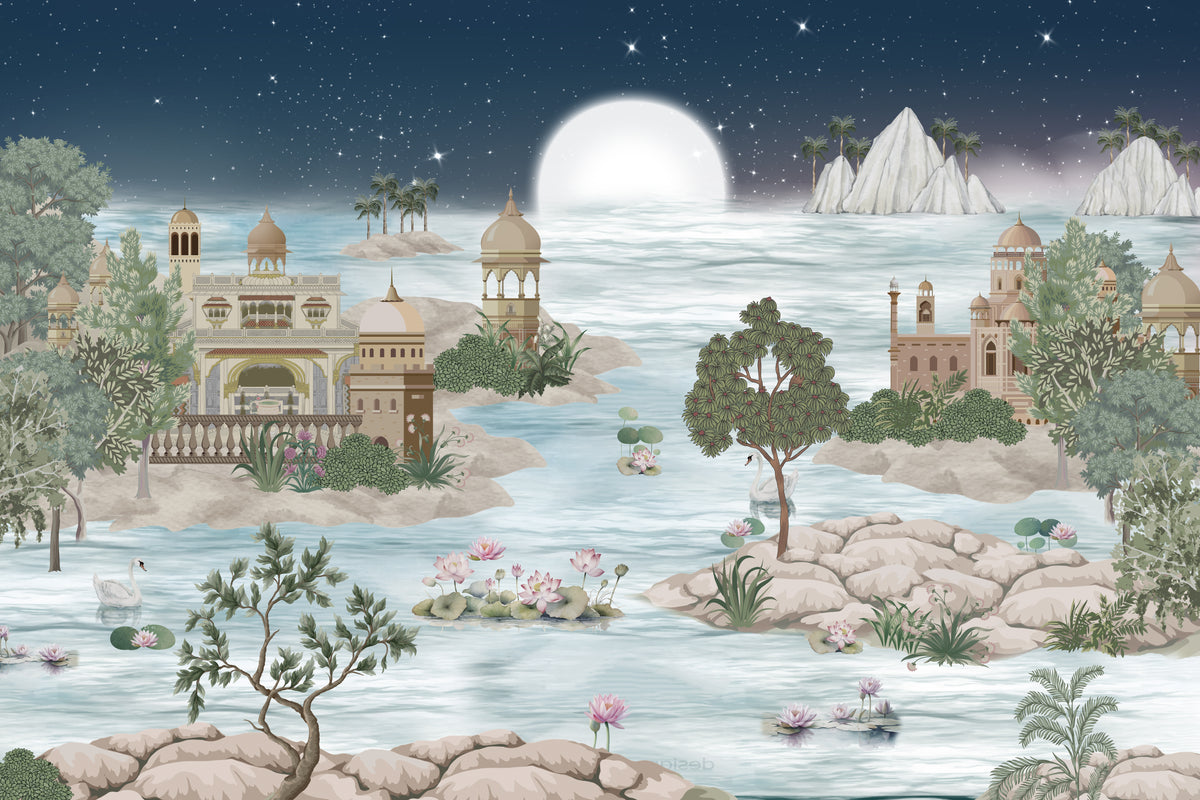 Royal Twilight Mirage Wallpaper in your room — zoomed