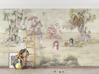 Magical forest wallpaper for kids
