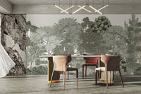 Botanical forest wallpaper mural for walls
