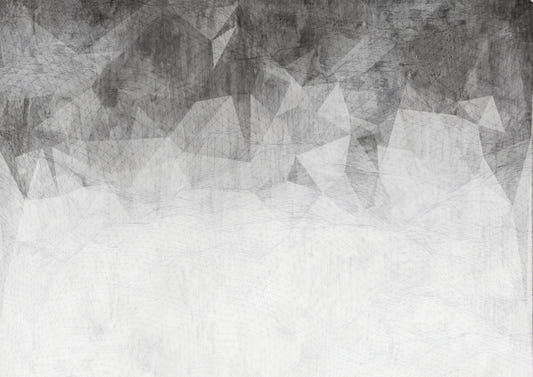 Monochrome Geometric Texture Wallpaper