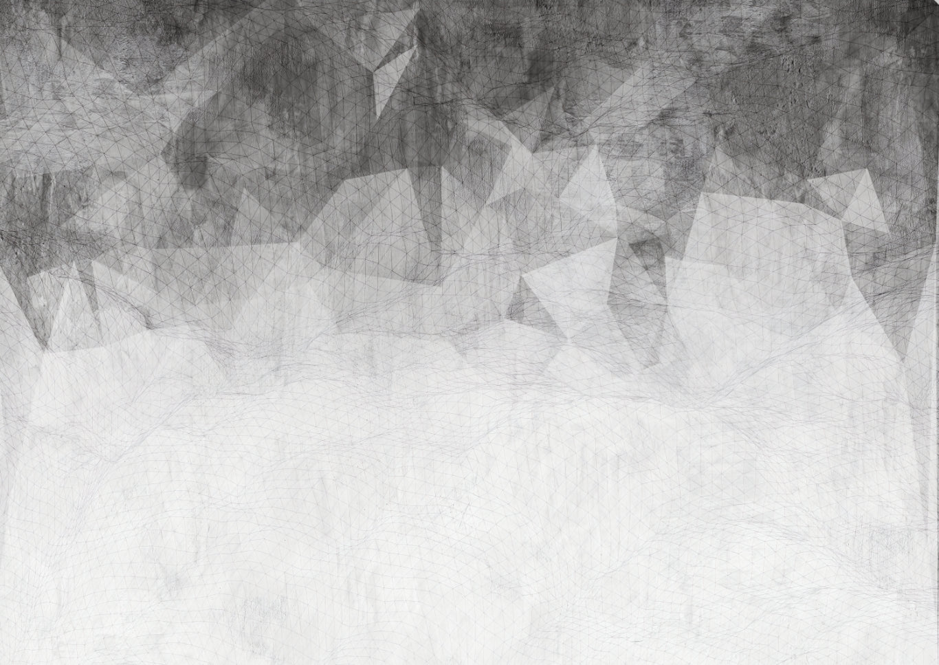 Monochrome Geometric Texture Wallpaper
