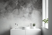 Contemporary geometric wall covering
