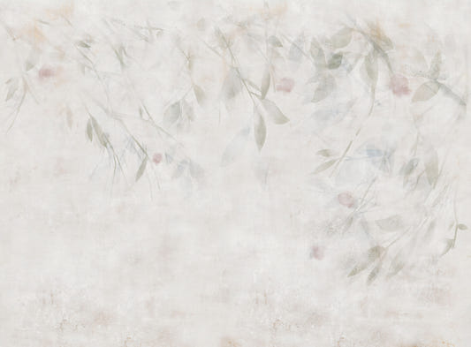 Romantic Willow Botanical Wallpaper