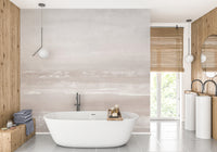 Earthy tones abstract wall covering
