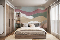 Modern abstract wallpaper with paper texture
