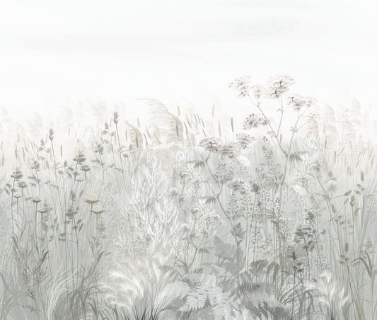 Soft Botanical Wildflower Wallpaper