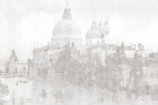 Monochrome Venice Cityscape Wallpaper